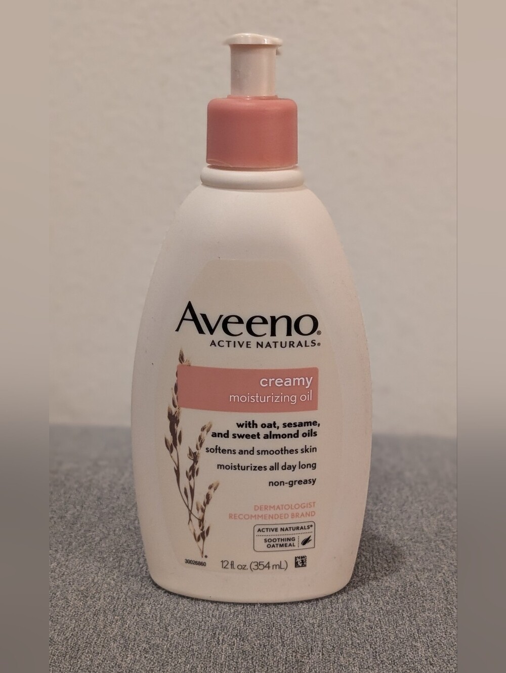 Aveeno Creamy Moisturizing Oil Discontinued HTF